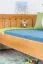 Kinderbett / Jugendbett Kiefer massiv Vollholz Erlefarben 66, inkl. Lattenrost - 100 x 200 cm