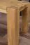 Bank Wooden Nature 133 Eiche massiv - 160 x 33 cm (L x B)