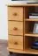 TV-Unterschrank Kiefer massiv Vollholz Erlefarben Junco 202 - Abmessung 62 x 82 x 46 cm (H x B x T)