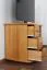 TV-Unterschrank Kiefer massiv Vollholz Erlefarben Junco 202 - Abmessung 62 x 82 x 46 cm (H x B x T)