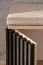 Garderobe Komplett - Set B Angvik, 3-teilig, Farbe: Eiche / Schwarz, ein Garderobenschrank, ein Schuhschrank mit Sitzgelegenheit, vier Haken, inkl. Sitzkissen