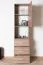 Schrank Kikori 18, Farbe: Sonoma Eiche - Abmessungen: 190 x 50 x 40 cm (H x B x T)