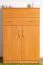Kommode Kebumen 07, Farbe: Erle - Abmessungen: 120 x 80 x 40 cm (H x B x T)