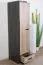 Drehtürenschrank / Kleiderschrank Sichling 17, Rahmen Links, Farbe: Eiche Braun - Abmessungen: 193 x 50 x 58 cm (H x B x T)