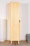 Schrank Kiefer massiv natur Aurornis 01 - Abmessungen: 200 x 50 x 60 cm (H x B x T)