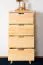 Kommode Kiefer massiv natur Aurornis 29 - Abmessungen: 104 x 50 x 40 cm (H x B x T)