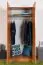 Drehtürenschrank / Kleiderschrank Plata 04, Farbe: Erle - 190 x 80 x 55 cm (H x B x T)