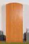 Drehtürenschrank / Kleiderschrank Plata 04, Farbe: Erle - 190 x 80 x 55 cm (H x B x T)