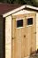 Gerätehaus, Gartenschuppen, Gartenhaus - 1,8 x 1,3 Meter - aus Holz / Blockbohlen - inkl. Dachpappe Abbildung