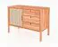 Kommode Wellsford 16 Kernbuche massiv geölt - Abmessungen: 69 x 97 x 46 cm (H x B x T)