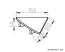 Schreibtisch Banjaran 20, Farbe: Erle - Abmessungen: 75 x 133 x 107 cm (H x B x T)
