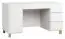 Schreibtisch Invernada 02, Farbe: Weiß - Abmessungen: 78 x 140 x 67 cm (H x B x T)