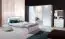 Schlafzimmer Komplett - Set I Zagori, 6-teilig, Farbe: Alpinweiß / Weiß Hochglanz