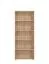 Regal Knide 12, Farbe: Eiche Sonoma, fünf Fächer, ABS-Kanten, für Wohnzimmer, Maße: 176,5 x 70 x 24,5 cm, funktional und praktisch