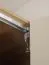 Falttür / Kleiderschrank | Farbe: Beige / Eiche | 3 Schubladen | 3 Kleiderstangen | 175 x 60 x 240 cm | inkl. LED-Beleuchtung | Soft-Close | Griffe: Metall