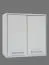 Hängeschrank Cerri 04, Farbe: Weiß - 57 x 56 x 30 cm (H x B x T)