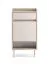 Garderobe Komplett Set | Farbe: Eiche Cremona / Kaschmir | Soft-Close | inkl. Samtpolster | Kommode | Spiegel | Schuhschrank | Garderobe mit acht Haken
