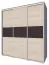 Schiebetürenschrank / Kleiderschrank Rabaul 39, Farbe: Sonoma Eiche hell / Sonoma Eiche dunkel - Abmessungen: 210 x 160 x 60 cm (H x B x T)