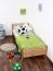 Bettrahmen für Kinder / Kinderbett 80 x 200 cm | Massivholz: Buche | Natur Lackiert Abbildung
