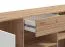 Sideboard / Kommode mit modernen Design Baka 05, Farbe: Eiche Artisan / Weiß Hochglanz, drei Türen, eine Schublade, Maße: 87,5 x 173 x 41,5 cm, sechs Fächer