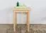 Tisch Kiefer massiv Vollholz natur Junco 233A (eckig) - 60 x 60 cm (B x T)