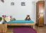 Futonbett / Massivholzbett Wooden Nature 03 Eiche geölt  - Liegefläche 90 x 200 cm (B x L) 