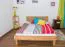 Jugendbett Wooden Nature 02 Kernbuche massiv geölt - Liegefläche 140 x 200 cm (B x L)
