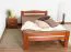 Jugendbett "Easy Premium Line" K4, 120 x 200 cm Buche Vollholz massiv kirschrot lackiert