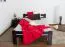 Jugendbett "Easy Premium Line" K4, 120 x 200 cm Buche Vollholz massiv schokobraun lackiert