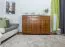 Kommode Kiefer massiv Vollholz Eichefarben 009 - Abmessung 100 x 150 x 45 cm (H x B x T)