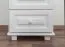 Kleiderschrank Kiefer Vollholz massiv weiß lackiert 001 - Abmessung 190 x 47 x 60 cm (H x B x T) 
