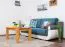 Couchtisch Kiefer massiv Vollholz Erlefarben Junco 484 – Abmessung 90 x 60 x 50 cm (B x T x H)