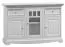 Kommode Gyronde 01, Kiefer massiv Vollholz, weiß lackiert - 85 x 130 x 45 cm (H x B x T)