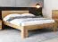 Einzelbett / Gästebett Prats 02 Eiche massiv geölt - Liegefläche: 140 x 200 cm (B x L)