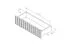 Wohnzimmer - Set A Goulette | 3-teilig | Farbe: Kaschmir | geriffelte Front | Push-to-open Funktion | ABS-Schutzkanten | 1 TV-Schrank | 2 Kommoden