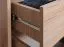 Kinderzimmer - Schrank Fabian 05, Farbe: Eiche Hellbraun / Weiß / Grau - 190 x 40 x 40 cm (H x B x T)