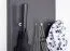 Garderobe Knoxville 25, Farbe: Grau - Abmessungen: 150 x 40 x 3 cm (H x B x T)