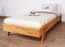 Einzelbett / Gästebett Otago 03 Wildeiche massiv geölt - Liegefläche: 90 x 200 cm (B x L)