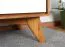 Drehtürenschrank / Kleiderschrank Timaru 19 Wildeiche geölt / Weiß, teilmassiv - Abmessungen: 180 x 90 x 45 cm (H x B x T)
