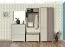 80 cm breiter Kleiderschrank mit 2 Türen | Farbe: Eiche Abbildung