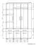 Drehtürenschrank / Kleiderschrank Kavieng 20, Farbe: Eiche / Weiß - Abmessungen: 200 x 120 x 60 cm (H x B x T)
