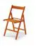 Klappstuhl Maridi 228 in Orange, 79 x 43 x 48 cm, aus Buche Massivholz, einfach zusammenklappbar, stabil und praktisch