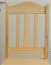 Stuhl Kiefer massiv Vollholz natur 001 - Abmessung 93 x 43 x 45 cm (H x B x T)