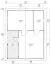 Ferienhaus Madrisa 03 inkl. Fußboden - 70 mm Blockbohlenhaus, Grundfläche: 43,8 m², Satteldach