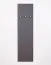 Garderobe Knoxville 25, Farbe: Grau - Abmessungen: 150 x 40 x 3 cm (H x B x T)