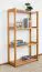 Regal Kiefer massiv Vollholz Erlefarben Junco 56B - 125 x 70 x 30 cm (H x B x T)