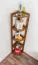 Regal / Eckregal Kiefer massiv Vollholz Eichefarben 005 - Abmessung 150 x 30 x 30 cm (H x B x T)