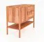 Kommode Wellsford 15 Kernbuche massiv geölt - Abmessungen: 84 x 97 x 46 cm (H x B x T)