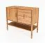 Kommode Wellsford 15 Wildeiche massiv geölt - Abmessungen: 84 x 97 x 46 cm (H x B x T)