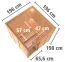 Sauna Greta 05, 68 mm Wandstärke - 196 x 196 x 198 cm (B x T x H)